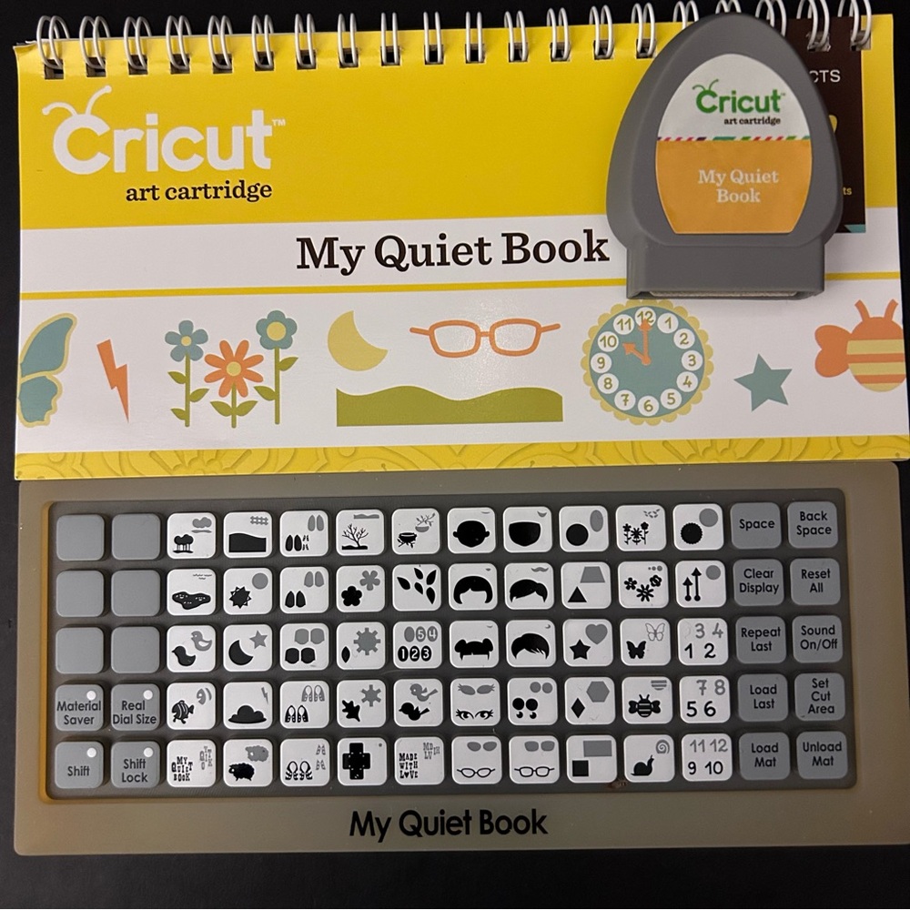 Cricut Projects My Quiet Book shapes